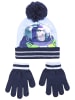 Cerda 2-tlg. Winter Set: Buzz Lightyear Mütze & Handschuhe in Blau