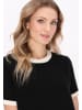 DreiMaster Women Dress in black offwhite