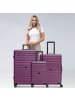 Redolz Essentials 08 3-SET 4 Rollen Kofferset 3-teilig in purple