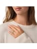 Tom Tailor Ring Edelstahl, IP gold in Gold