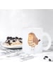 Mr. & Mrs. Panda Teetasse Eule Zufrieden ohne Spruch in Transparent