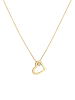 Elli DIAMONDS  Halskette 585 Gelbgold Herz in Gold
