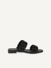 Caprice Pantolette in schwarz