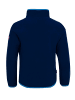 Trollkids Fleece-Pullover "Nordland" in Marineblau / Hellblau