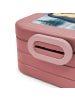 Mr. & Mrs. Panda Lunch Box Pinguin umarmen Design ohne Spruch in Rot Pastell