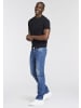 Man's World Rundhalsshirt in schwarz