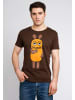 Logoshirt T-Shirt Die Sendung mit der Maus in braun