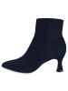 VAN HILL Klassische Stiefeletten Ingrid in Dunkelblau Velours