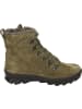 Legero Schnürstiefeletten, Winterstiefel, Winterstiefeletten in grün