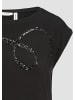 s.Oliver BLACK LABEL T-Shirt kurzarm in Schwarz