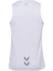 Hummel Sportshirt "Hmlrun Singlet S/L" in Weiß