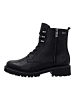 remonte Stiefelette in Schwarz/Schwarz