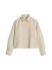 Marc O'Polo Leinenbluse regular in Dusty Beige Melange
