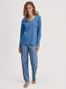 Calida Pants in riviera blue