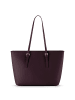 Lazarotti Bologna Leather Shopper Tasche Leder 35 cm in burgundy