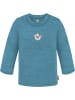 Normani Outdoor Sports 2er Pack Baby Merino Longsleeve „Taupo" in Blau/Anthrazit