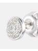 Diamant L'éternel Ohrstecker aus 375 Weißgold mit 0.33 Karat Diamant
