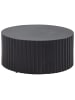 FineBuy Couchtisch in Schwarz / Metall / 67x67x31