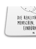 Mr. & Mrs. Panda Bierdeckel Einhorn Nacht mit Spruch in Weiß