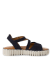 Tamaris Plateau Sandaletten in Blau