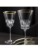 Villeroy & Boch 2er Set Rotweingläser Grand Royal Gold 200 ml transparent-gold in transparent-gold