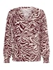 PART TWO Langarm-Bluse TenniePW Relaxed fit in Tawny Port Animal Print