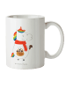 Mr. & Mrs. Panda Kindertasse Einhorn Pilz ohne Spruch in Weiß