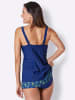 WITT WEIDEN Tankini-Top in royalblau-blaugrün-bedruckt