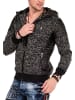 Cipo & Baxx Kapuzenjacke in Black