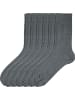 Erwin Müller Baumwolle Unisex-Socken 6 Paar in grau