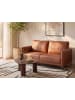 Beliani 2-Sitzer Sofa CILENS in Braun/Grau - (W) 152 x (H) 93 x (L) 83 cm