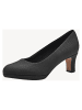 Jana Pumps in BLACK GLITTER