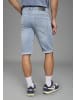 Kangaroos Jogg-Jeansbermudas in light blue used
