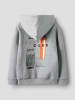 name it Hoodie in Grey Melange
