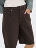 ONLY ONLMATE-SILLA REG BAGGY LONG SHORTS in Coffee Bean