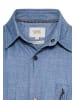 Camel Active Langarm Hemd aus reiner Baumwolle in Blau