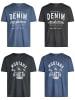 Mustang T-Shirt Basic Print 4er Pack in Mehrfarbig