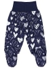 TupTam Baby Mädchen Strampelhose mit Fuß 3er Pack in blau Modell 1