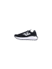 EA7 Emporio Armani Schwarz und Weiß Polyethylen Athletik Sneaker