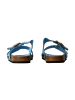 Findlay Flache Slipper-Sandalen Blau