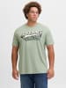 JACK & JONES PLUS T-shirt in Iceberg Green