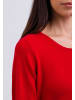 CASH-MERE.CH Rundhals Pullover in Rot