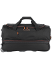 travelite Basics 2 Rollen Reisetasche 29 cm schwarz