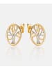 Diamant L'éternel Ohrringe aus 585 Gelbgold