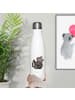 Mr. & Mrs. Panda Thermosflasche Stinktier  ohne Spruch in Weiß
