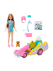 Mattel Puppe Stacie Go-Kart Rennfahrerin, ab 3 Jahre