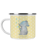 Mr. & Mrs. Panda Teetasse Elefant Seifenblasen ohne Spruch in Gelb Pastell