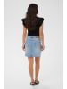 Kaffe Denimrock KAkarla Tight fit in Light Blue Washed Denim