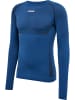 Hummel Hummel T-Shirt Hmlte Multisport Herren Atmungsaktiv Schnelltrocknend Nahtlosen in INSIGNIA BLUE/BLACK MELANGE