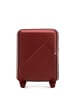 Wittchen Cabin case and cosmetic case with a striped design in Dark red